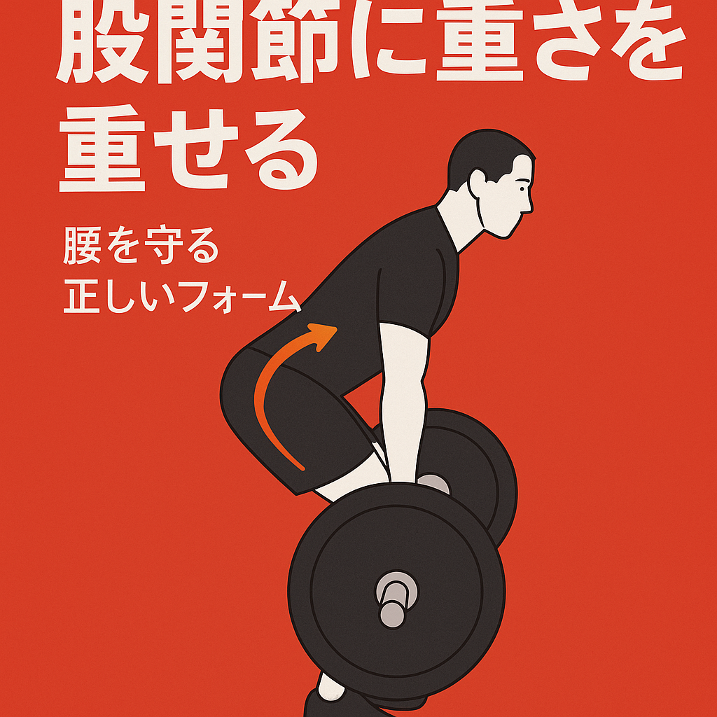 デッドリフトは股関節に重さを乗せろ｜腰を守る正しいフォーム