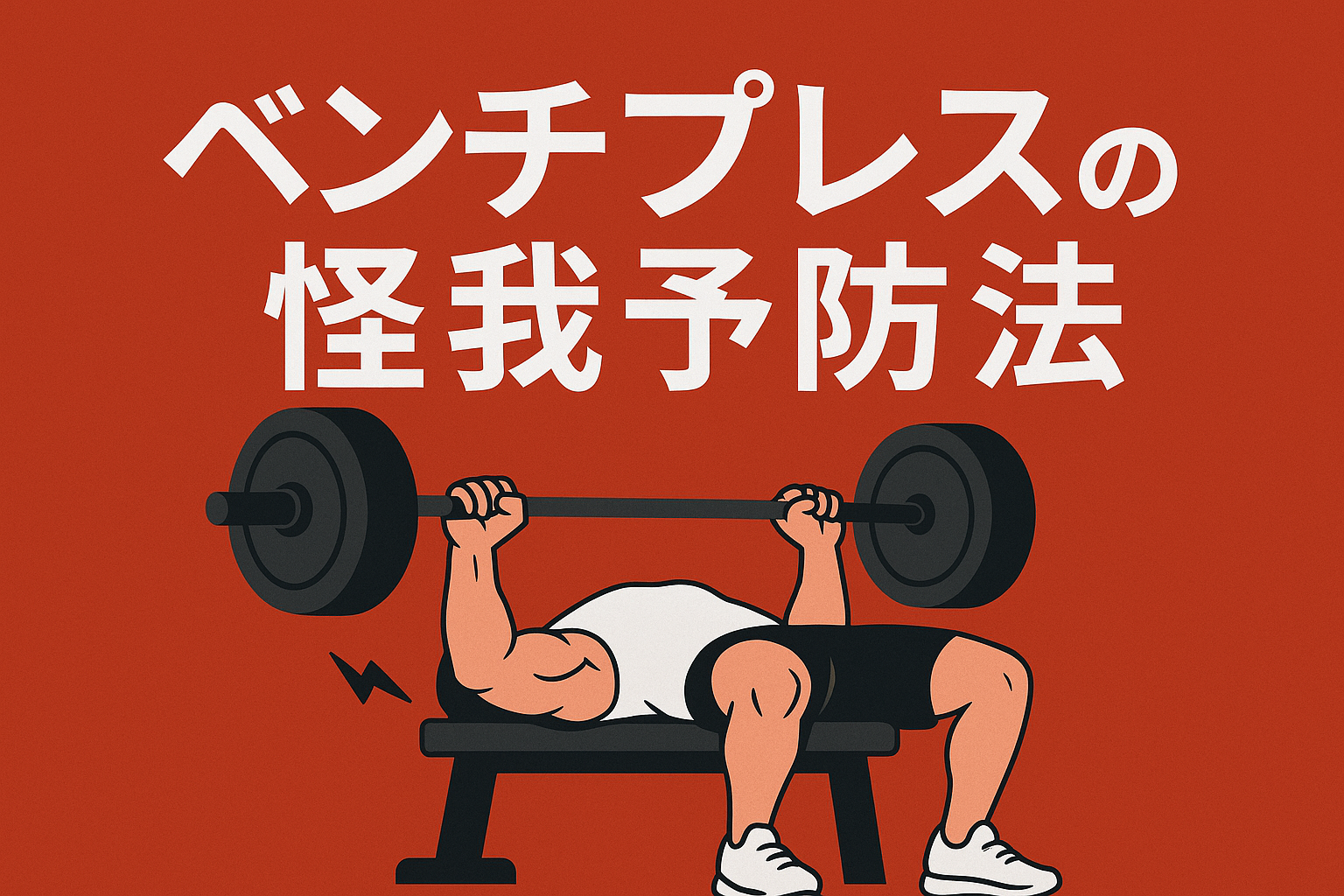 ベンチプレスで怪我しやすい部位とその対策｜肩・肘・手首・腰を守る方法